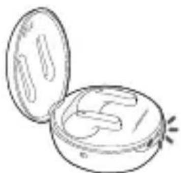 LG Tone Free DFP9 - Controllo dello stato della batteria - 1