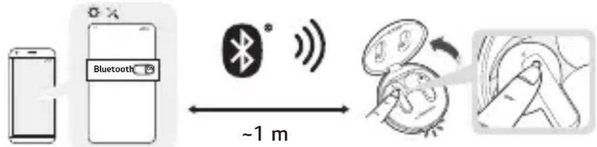 LG Tone Free DFP9 - Abbinamento rapido - 1