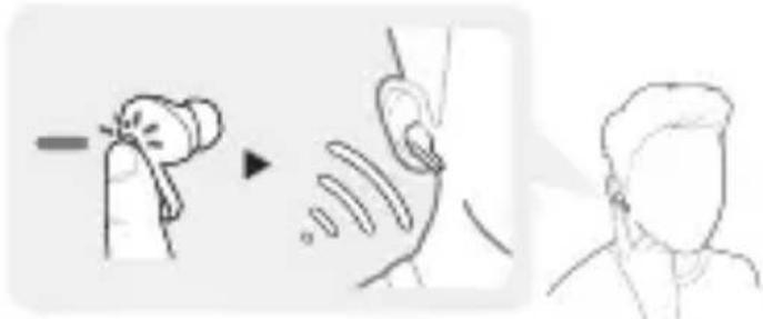 LG Tone Free DFP9 - Escuchar sonido ambiente (LAS) - 1