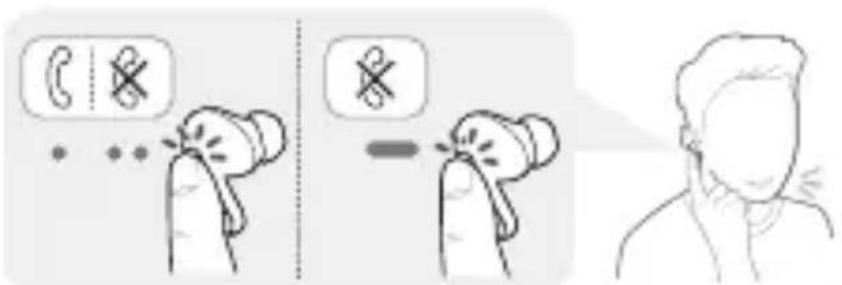 LG Tone Free DFP9 - Funkcie mobilného hovoru - 1