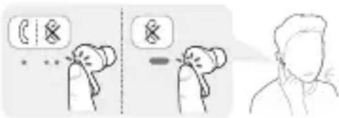 LG Tone Free DFP9 - Funkcje obstugi połaczenia - 1