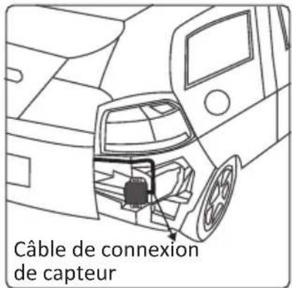 PIONEER SDABS900 - Installez les capteur radar à l'aide du support réglable inclus; - 7