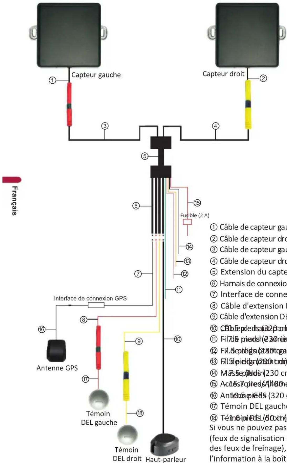 PIONEER SDABS900 - Schéma de raccordement - 1