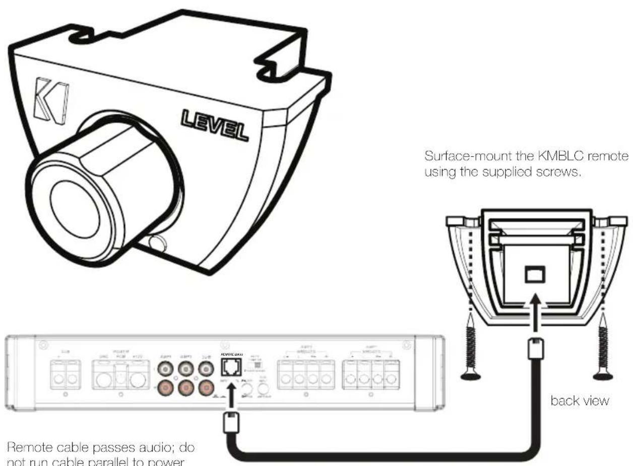 KICKER 48KXMA900.5 - GAIN MATCHING - 2