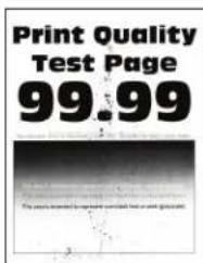 LEXMARK M1342 - Impression tachetée et points - 1