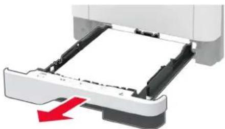 LEXMARK M1342 - Bourrage papier dans les tiroirs - 1