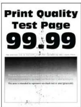 LEXMARK M1342 - Problèmes de qualité d'impression - 9