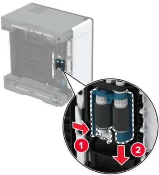 LEXMARK M1342 - Remplacement du rouleau de saisie - 6