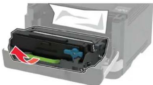 LEXMARK M1342 - Bourrage papier dans le chargeur multifonction - 4