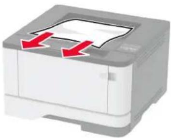 LEXMARK M1342 - Bourrage papier dans le réceptacle standard - 1
