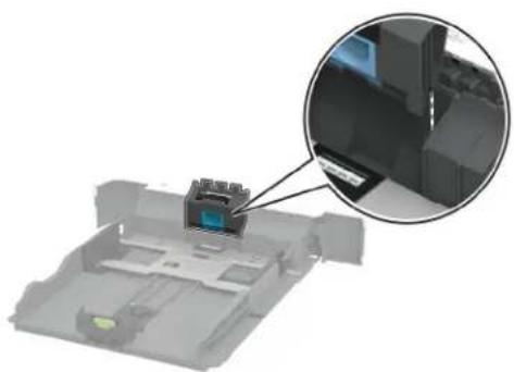 LEXMARK M1342 - Remplacement du rouleau séparateur du tiroir - 2