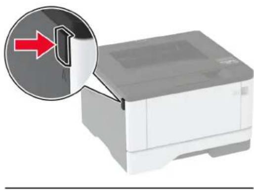 LEXMARK M1342 - Bourrage papier dans l'unité d'impression recto verso - 1