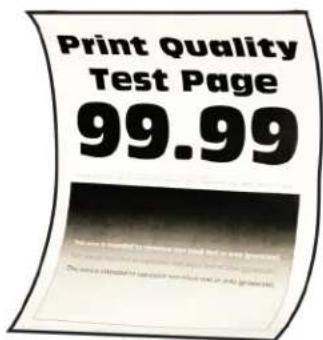 LEXMARK M1342 - Problèmes de qualité d'impression - 10