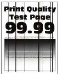 LEXMARK M1342 - Lignes ou trainées noires verticales - 1