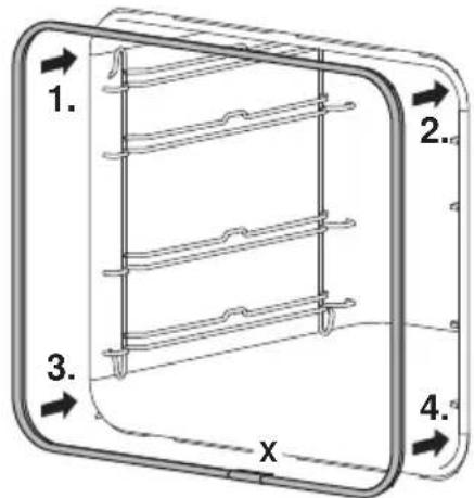 SIBIR EH Tritherm 4 V600 - Mise en place du joint de la porte - 2