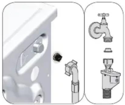 SIBIR WA 71440 L - Wasserzulauffilter reinigen - 1