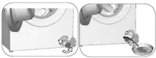 SIBIR WA 71440 L - Pour nettoyer le filtre sale et évacuer l'eau: - 3