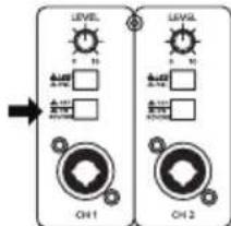 GEMINI PA300BT - REVERB SCHALTER - 1