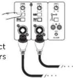 GEMINI PA300BT - BALANCED LINE LEVEL SOURCE Mixer channels 1 and 2 on the rear of the unit are used to connect ba - 1