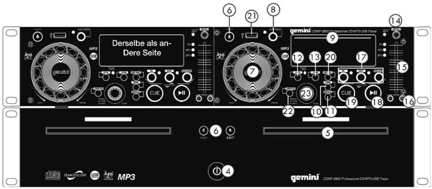 GEMINI CDMP2600 - VORNE - 1