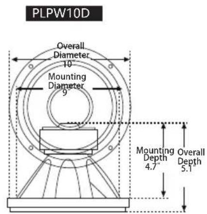 Pyle PLPW8D - FEATURES: - 3
