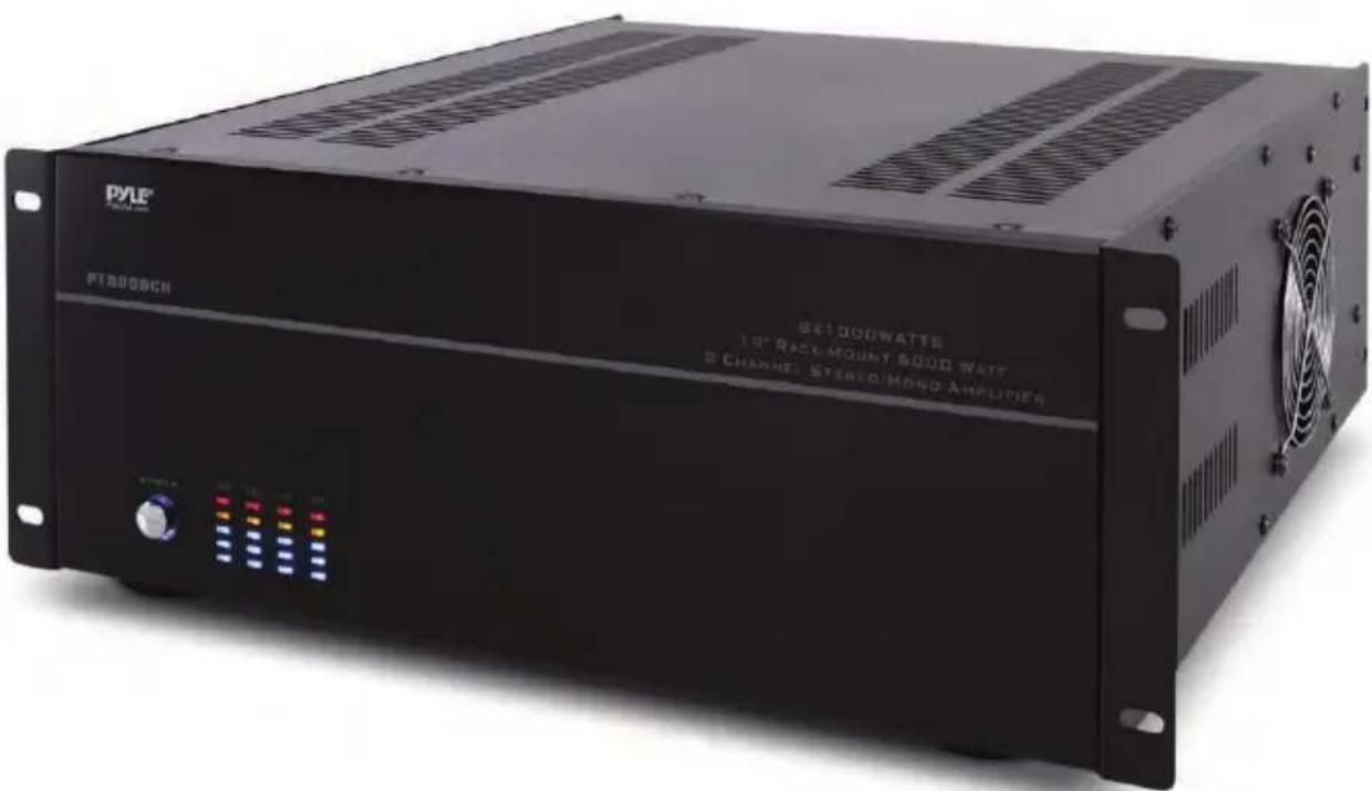 Pyle PT8000CH - SPECYFIKACJE TECHNICZNE: - 2