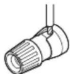 Pyle PT8000CH - Diagramm 11: Detail der Klemmanschlüsse - 3