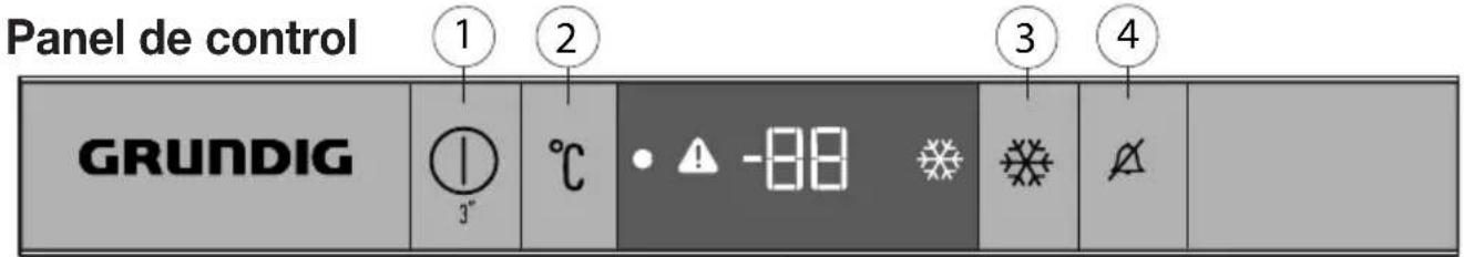 GRUNDIG GFNI12430N - Uso del congelador - 1