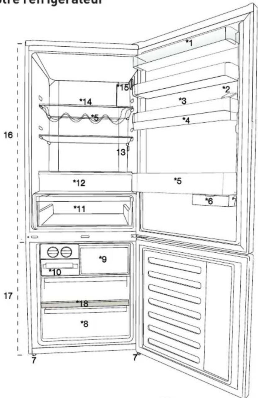 GRUNDIG GKN 27940 FXN - Voitréfrigérateur - 1