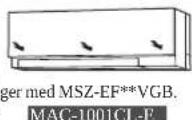 MITSUBISHI MSZEF25VGKS - Frontpanel - 2