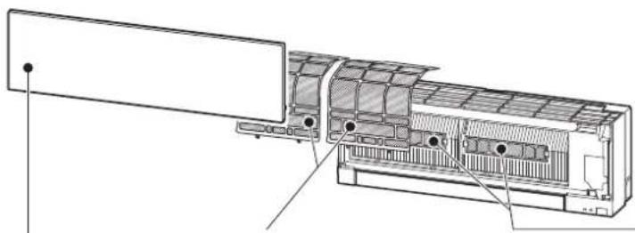 MITSUBISHI MSZEF25VGKS - Instrucciones: - 1