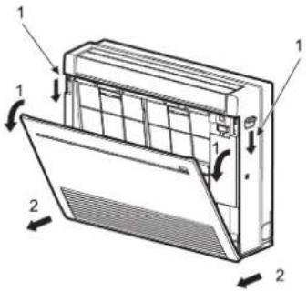 MITSUBISHI MFZKT50VG - Frontpanel - 1