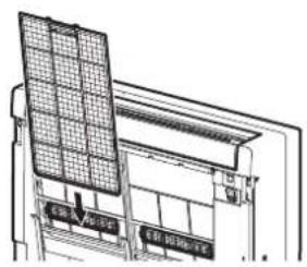 MITSUBISHI MFZKT50VG - Front panel - 2