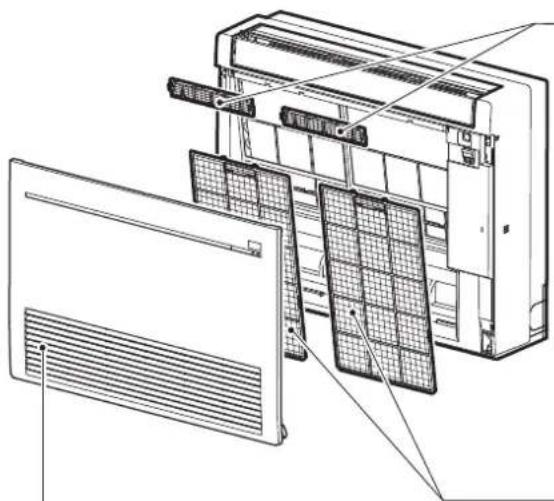 MITSUBISHI MFZKT50VG - Pokyny: - 1