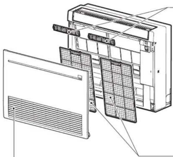 MITSUBISHI MFZKT50VG - Istruzioni: - 1