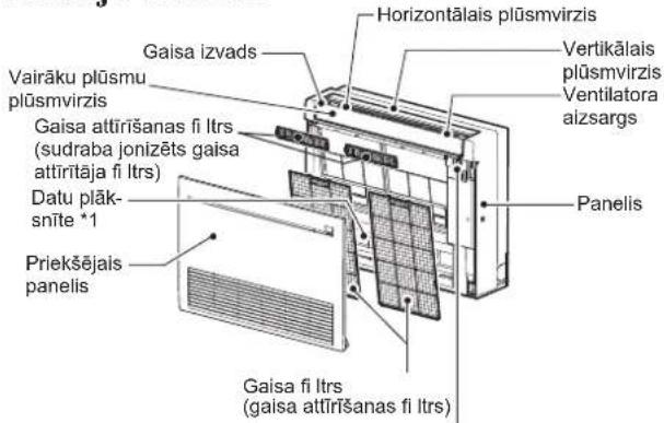 MITSUBISHI MFZKT50VG - DETAU NOSAUKUMI - 1