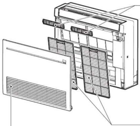 MITSUBISHI MFZKT50VG - Instruktioner: - 1