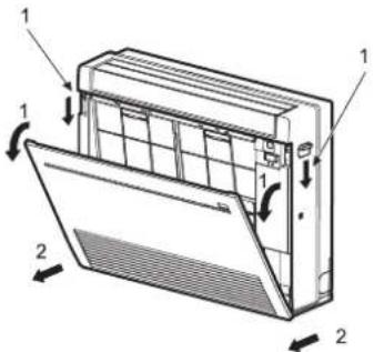 MITSUBISHI MFZKT50VG - Frontpanel - 1