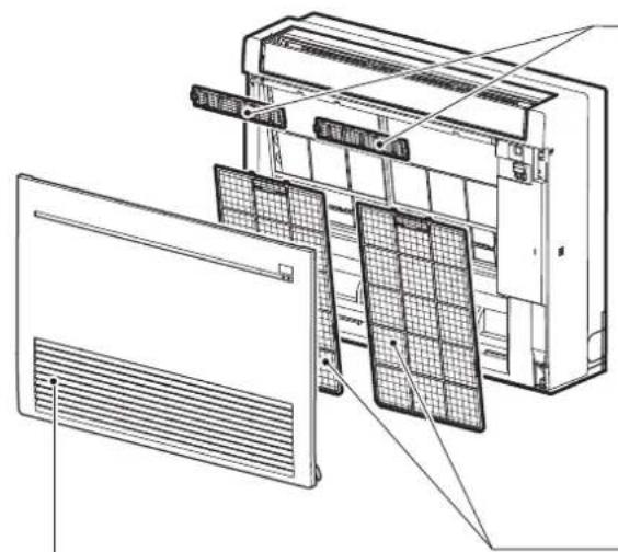 MITSUBISHI MFZKT50VG - Instructies: - 1