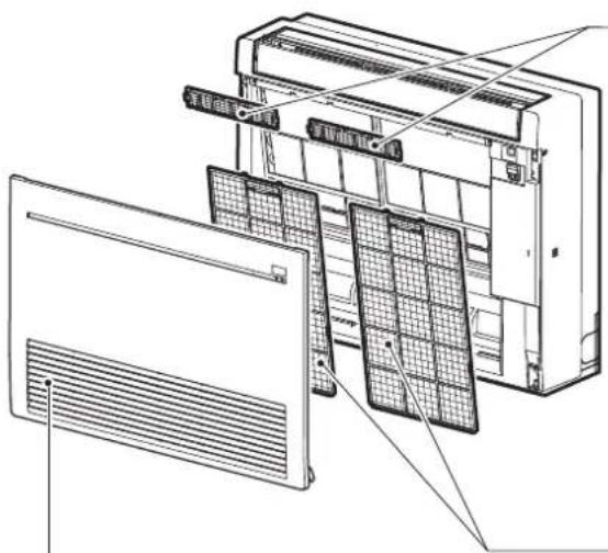MITSUBISHI MFZKT50VG - Juhised: - 1