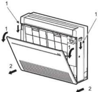 MITSUBISHI MFZKT50VG - Priekinis skydelis - 1