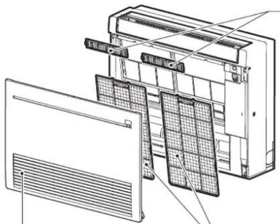 MITSUBISHI MFZKT50VG - Pokyny: - 1
