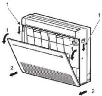 MITSUBISHI MFZKT50VG - Pannello anteriore - 1