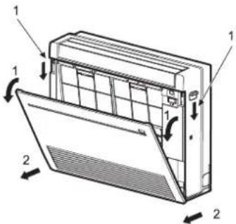 MITSUBISHI MFZKT50VG - Frontpanel - 1