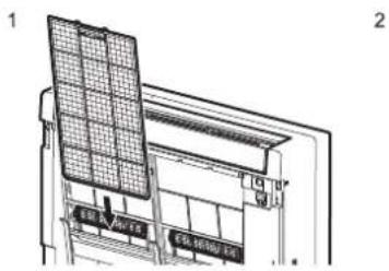 MITSUBISHI MFZKT50VG - Painel frontal - 2