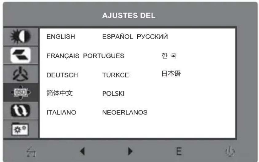 SCHNEIDER SC24M1F - AJUSTES DE IDIOMA - 4