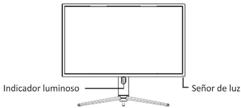 LC-Power M32QHD165CK - Indicador luminoso y sensor de luz - 1