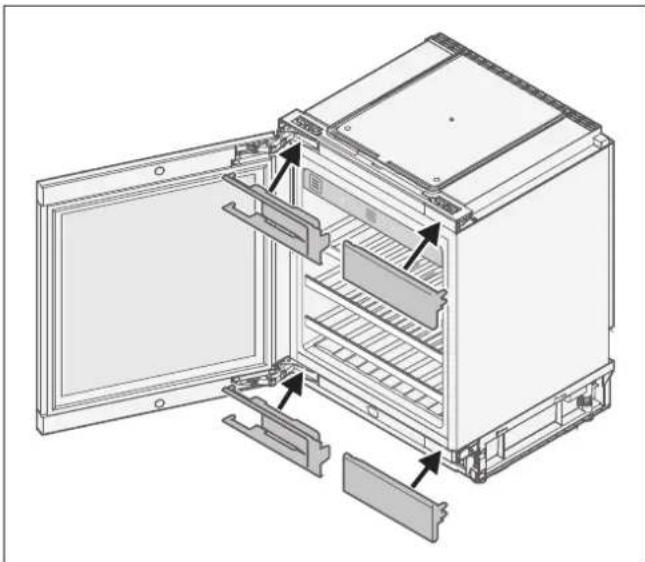 GAGGENAU RW402261 - Skift af døranslag - 9