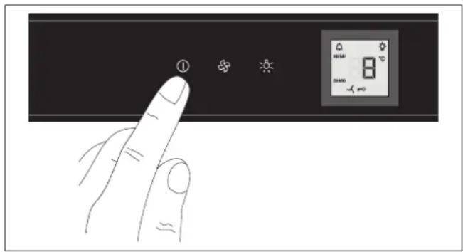 GAGGENAU RW402261 - Laitteen kytkeminen päälle ja pois päältä - 1
