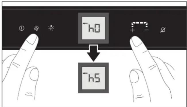 GAGGENAU RW402261 - Indstille displayets lysstyrke - 3